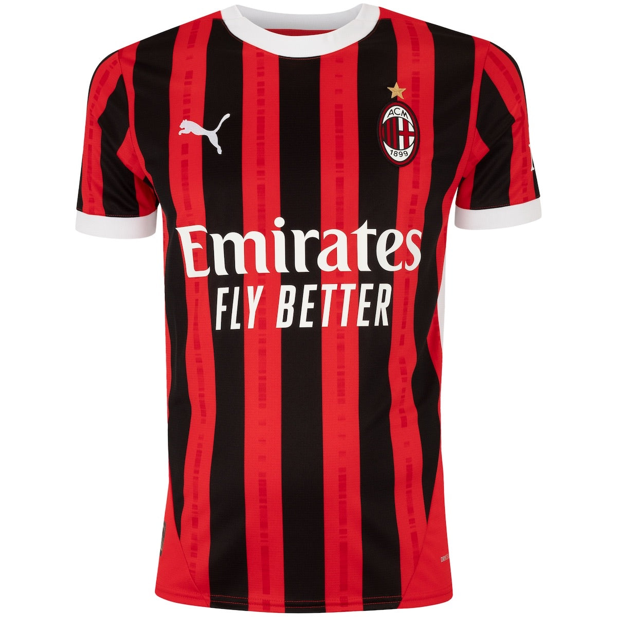 Camisola Principal 2024/25 do AC Milan - Homem