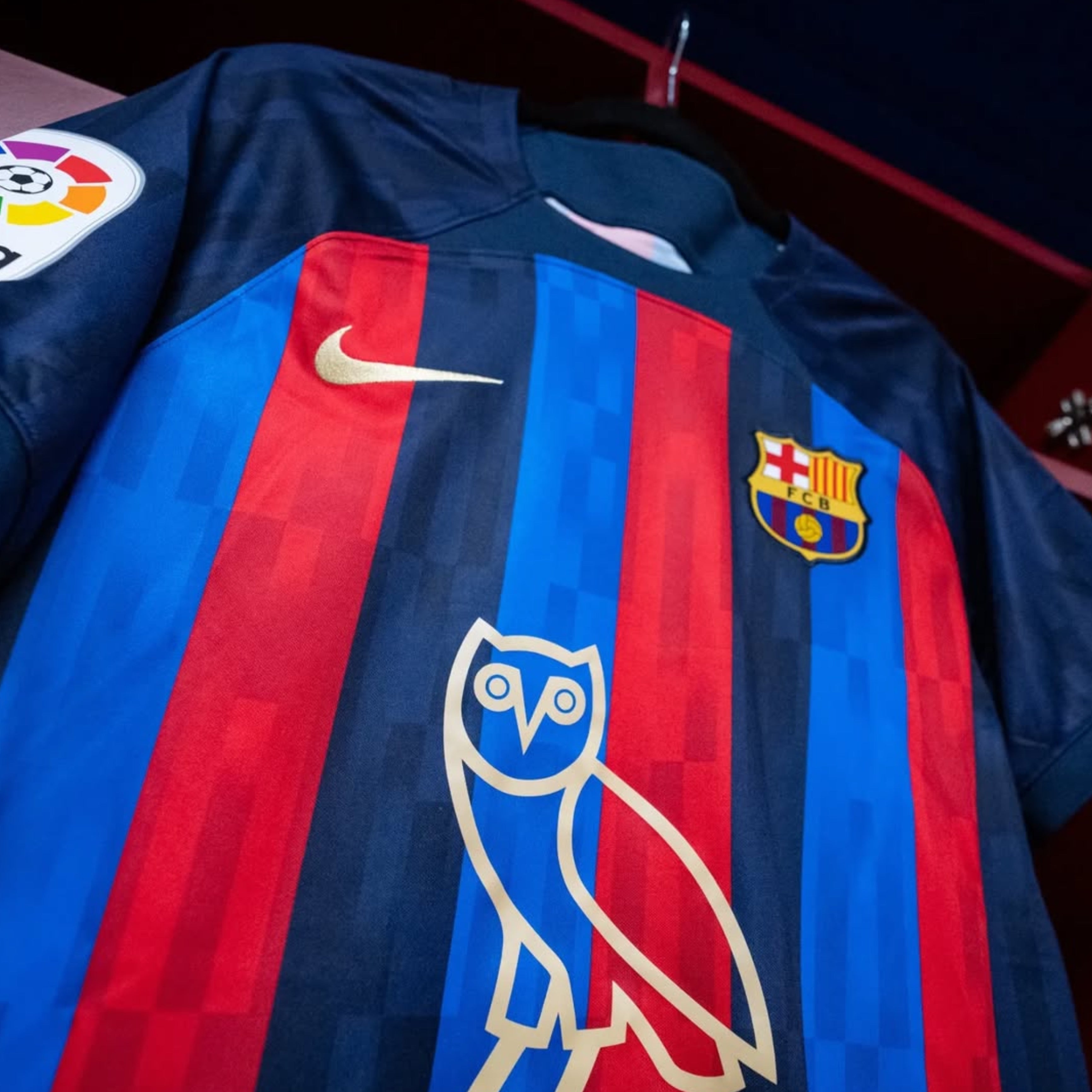 T-shirt authentique Barcelona X Drake pour homme