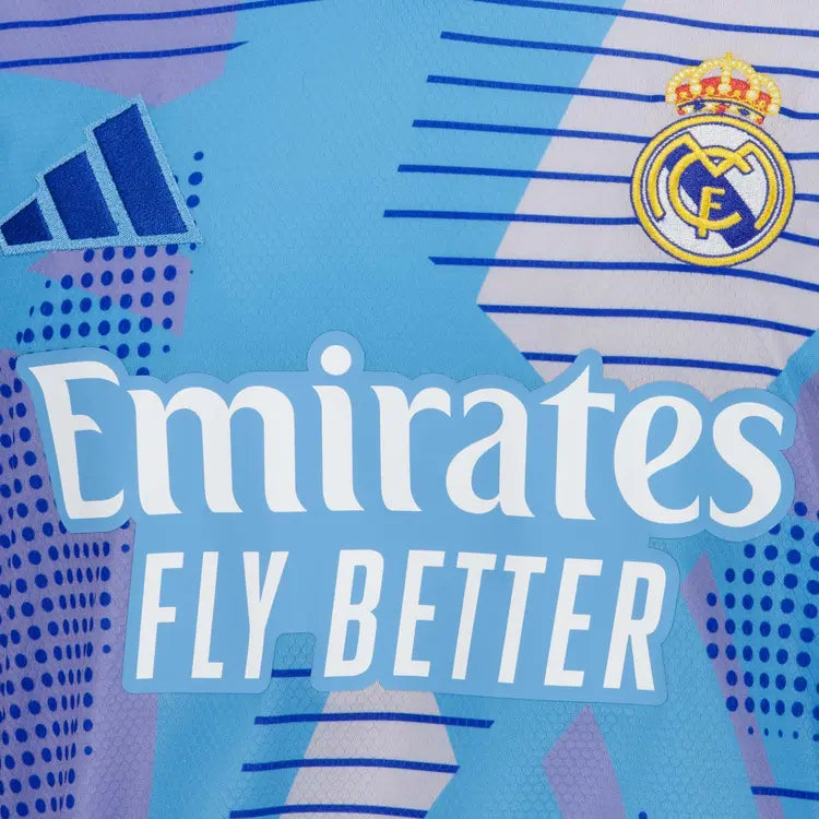 Real Madrid Men's Goalkeeper Shirt 2024/25 - Blue