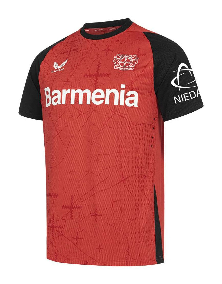 Camisola principal do Bayer Leverkusen 2024/25 - Homem