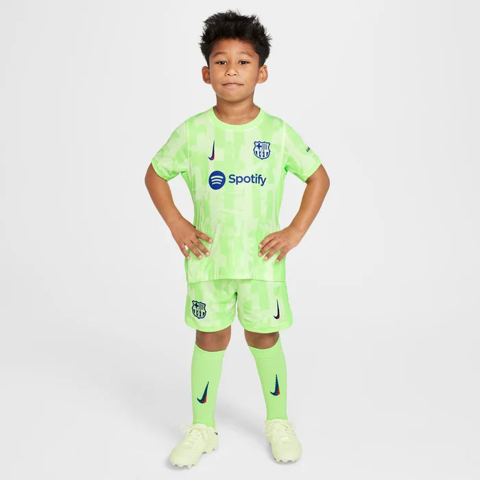Terceiro equipamento infantil do Barcelona 2024/25