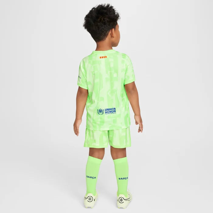 Terceiro equipamento infantil do Barcelona 2024/25