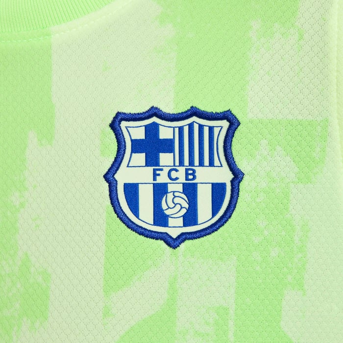 Terceiro equipamento infantil do Barcelona 2024/25