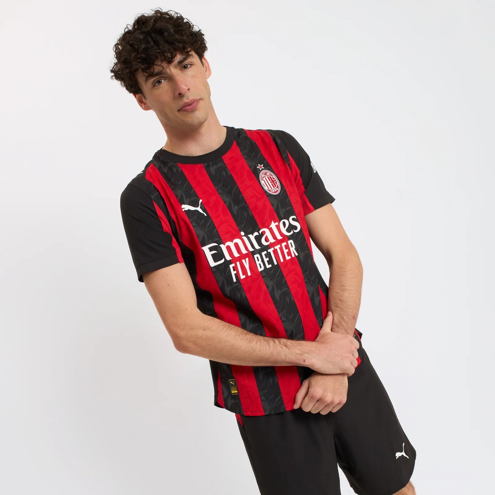 Camiseta AC Milan Authentic Primera Equipación 2025/26 - Hombre