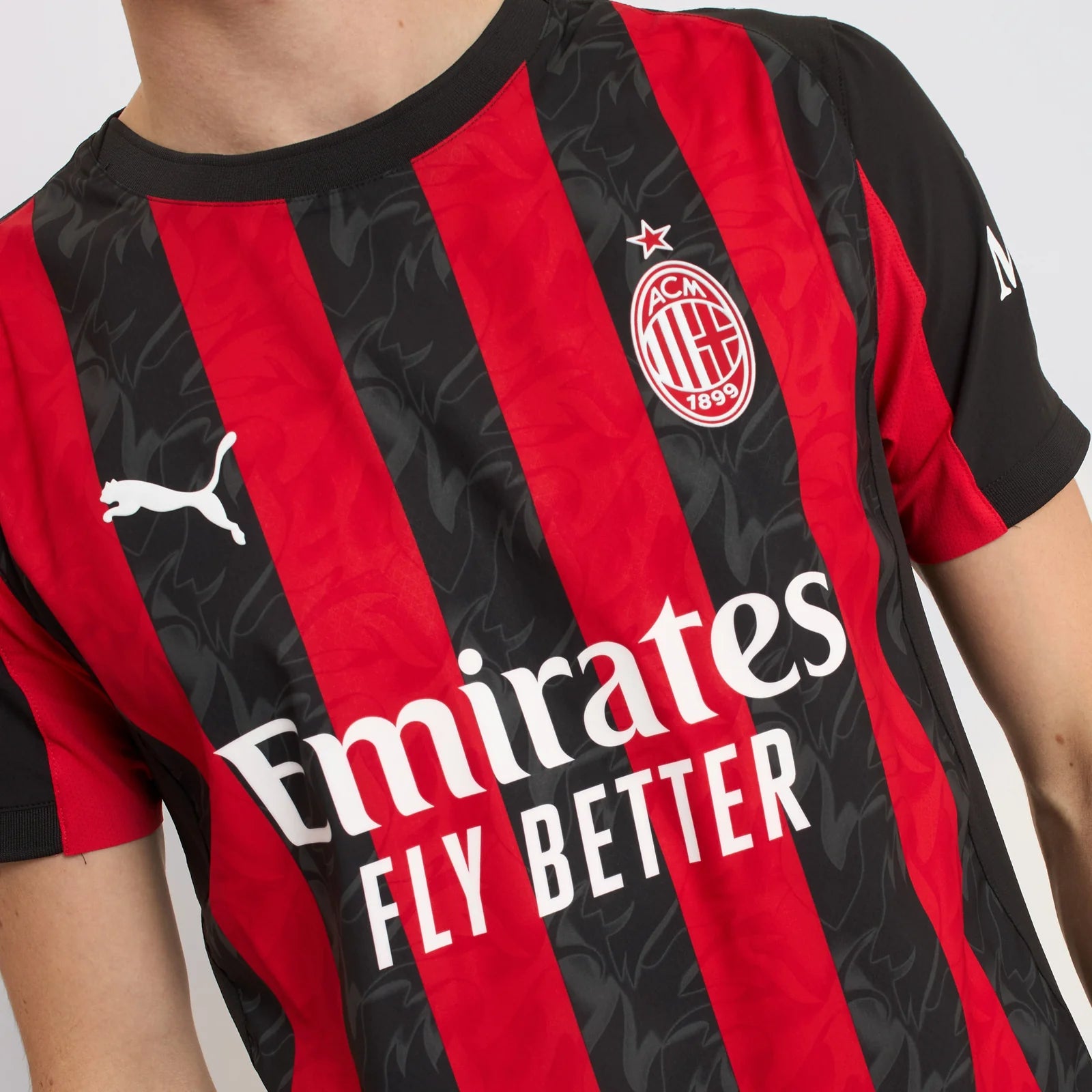 Camiseta AC Milan Authentic Primera Equipación 2025/26 - Hombre