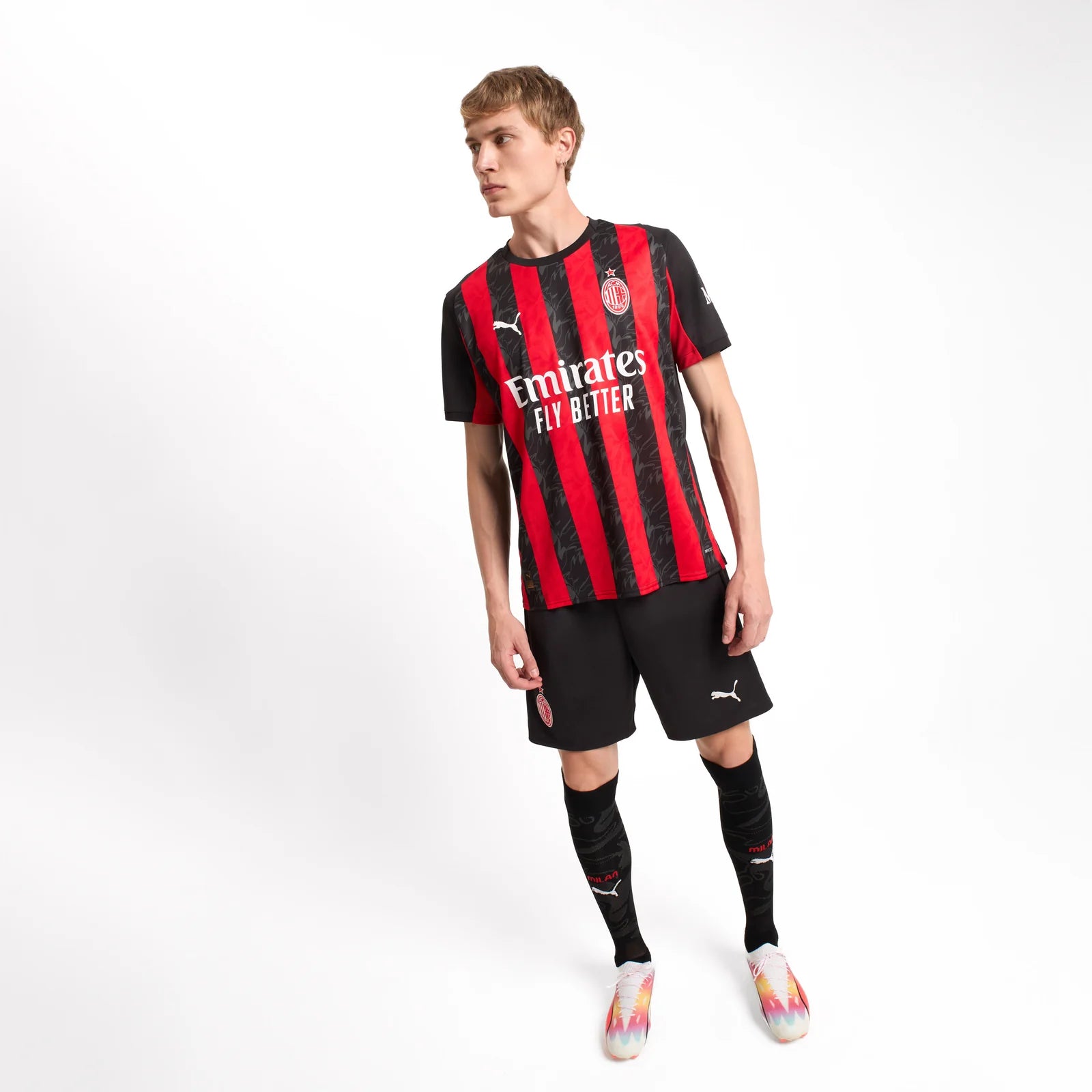 Maglia Home AC Milan 2025/26 - Uomo