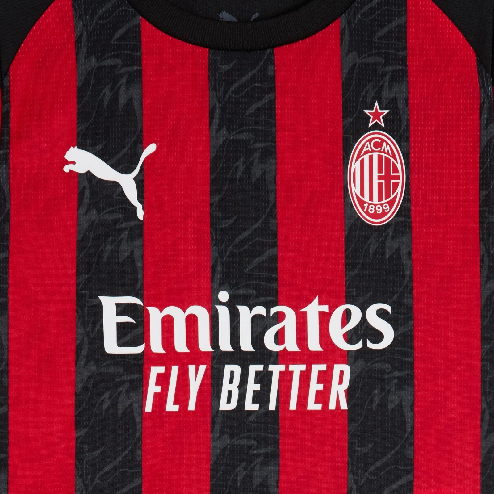 Conjunto Niños AC Milan Primeira Equipación 2025/26