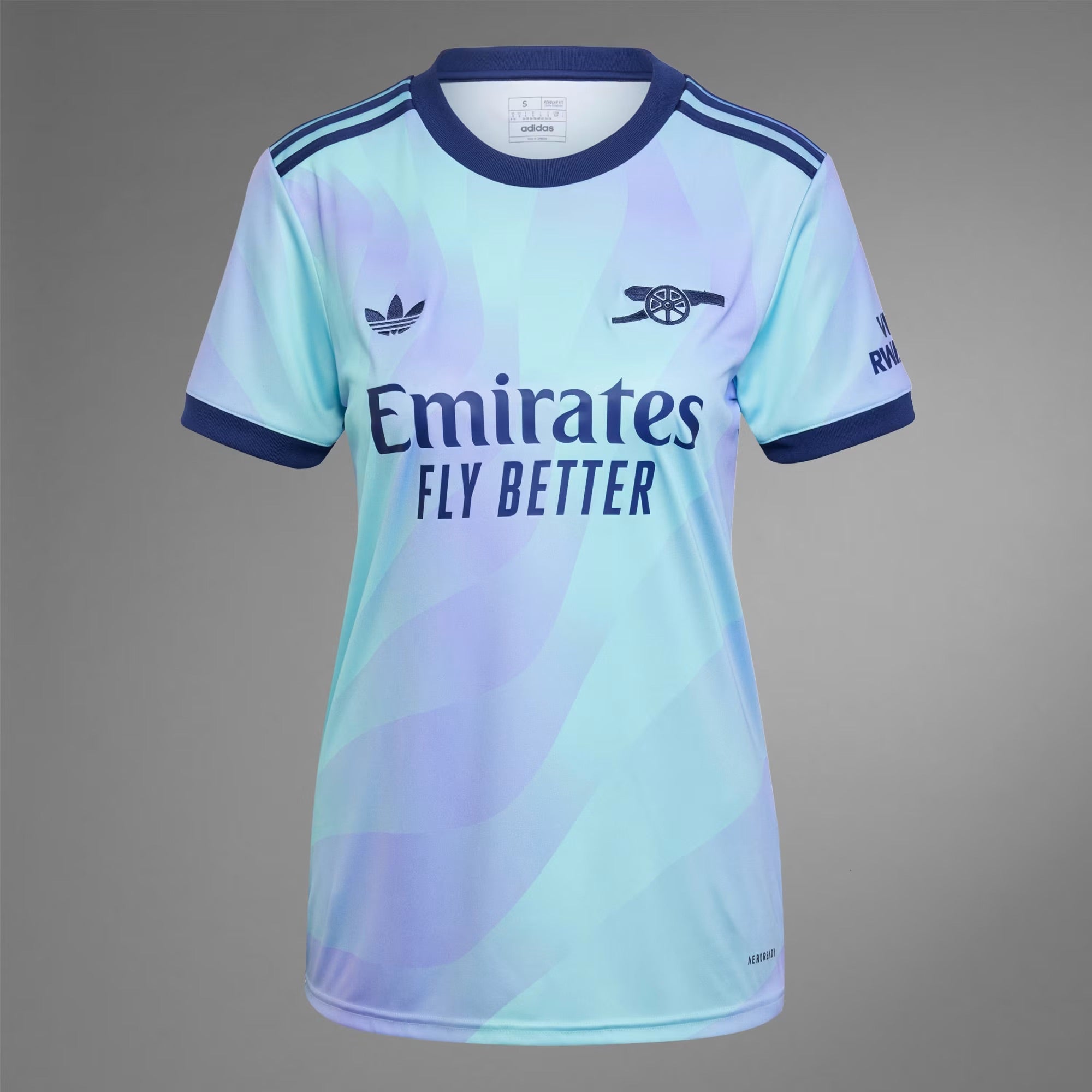 Terceira camisola feminina do Arsenal 2024/25