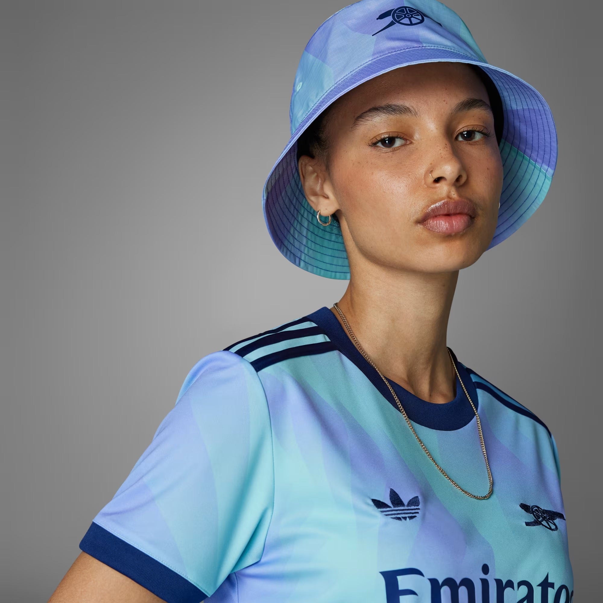 Terceira camisola feminina do Arsenal 2024/25