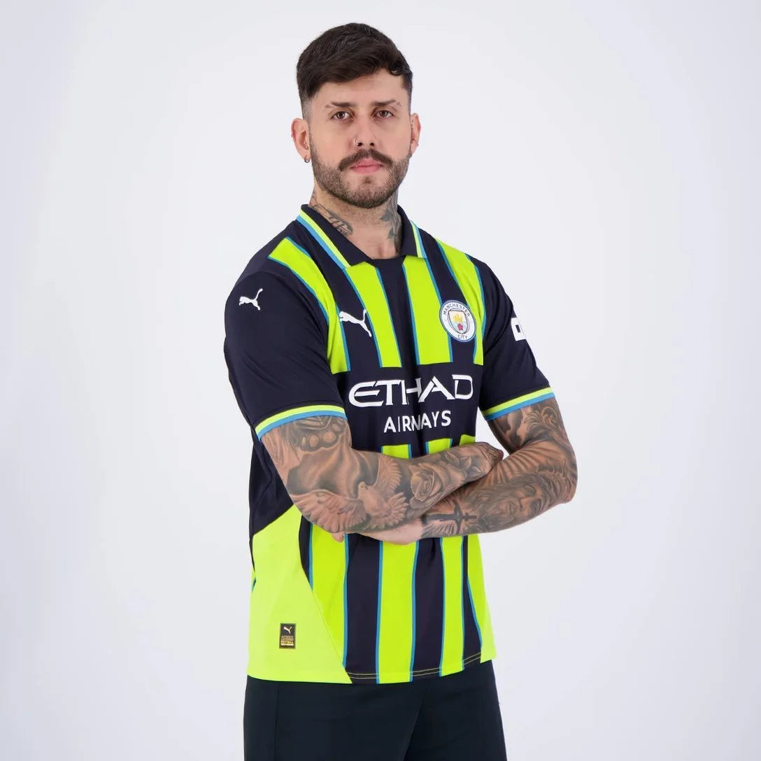 Camisola reserva do Manchester City 2024/25 - Homem