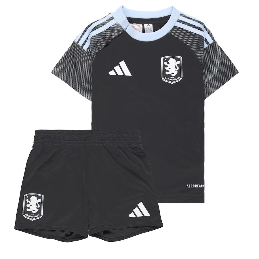 Aston Villa Kids' Away Kit 2025/26
