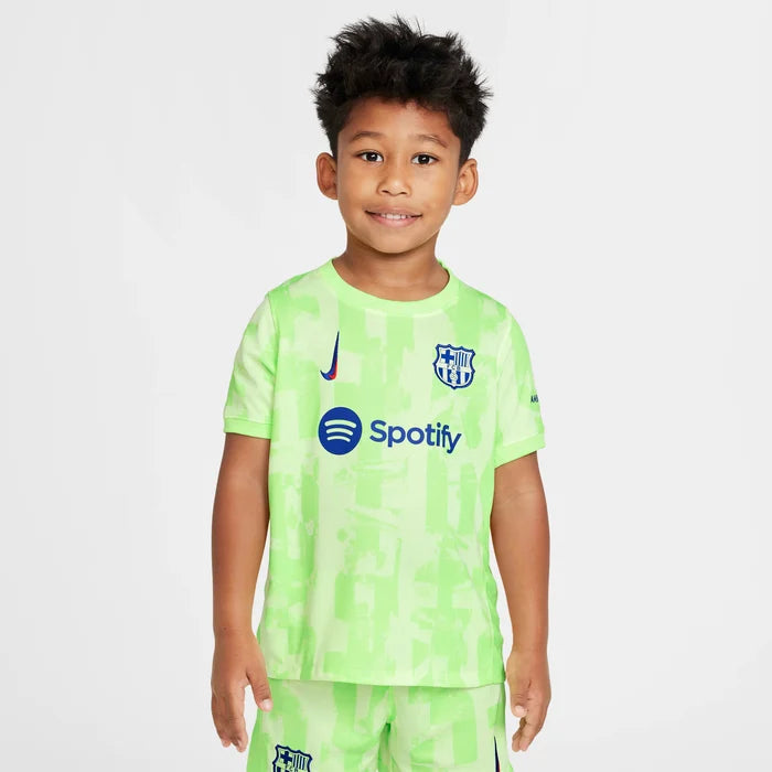 Terceiro equipamento infantil do Barcelona 2024/25