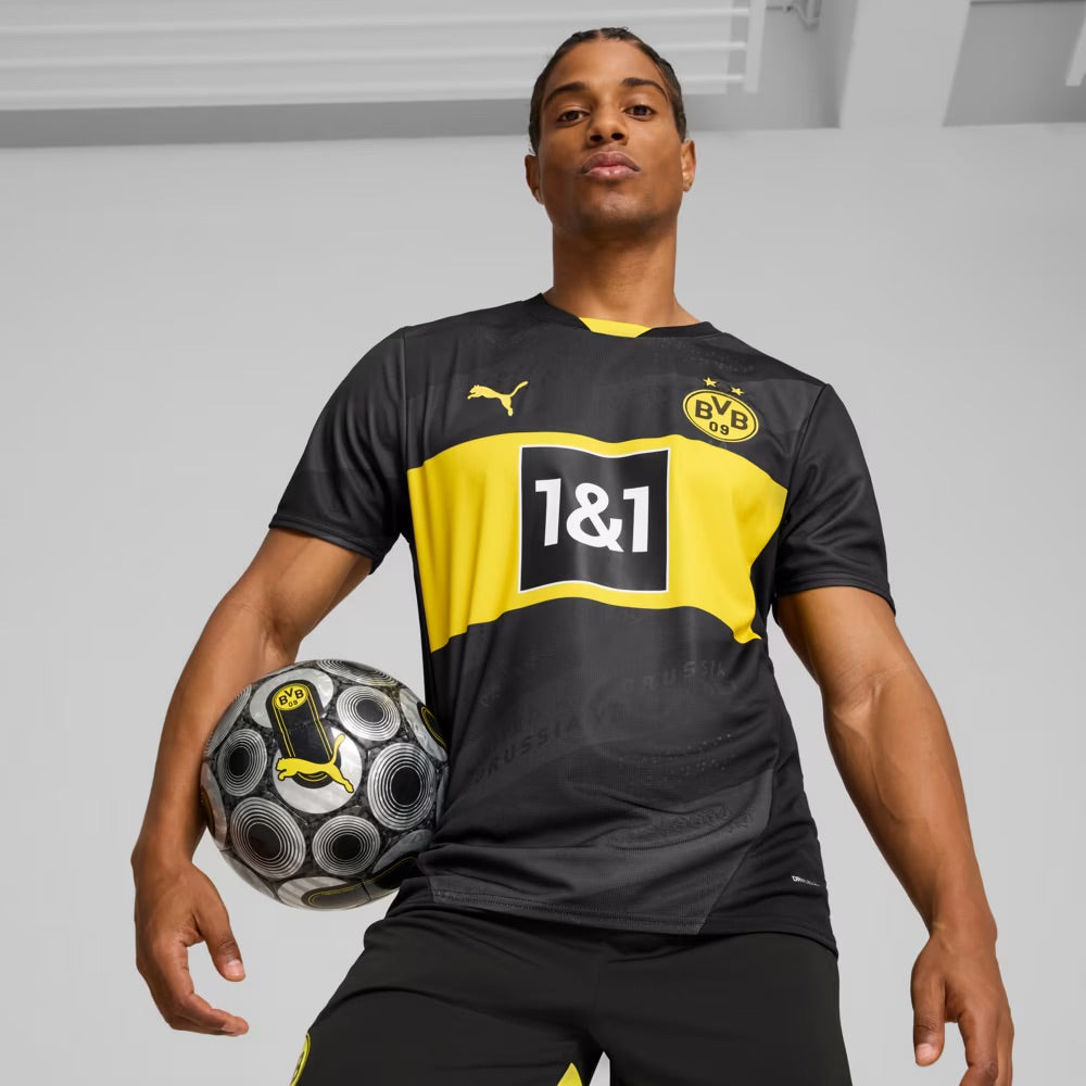 Camisola reserva para homem do Borussia Dortmund 2024/25