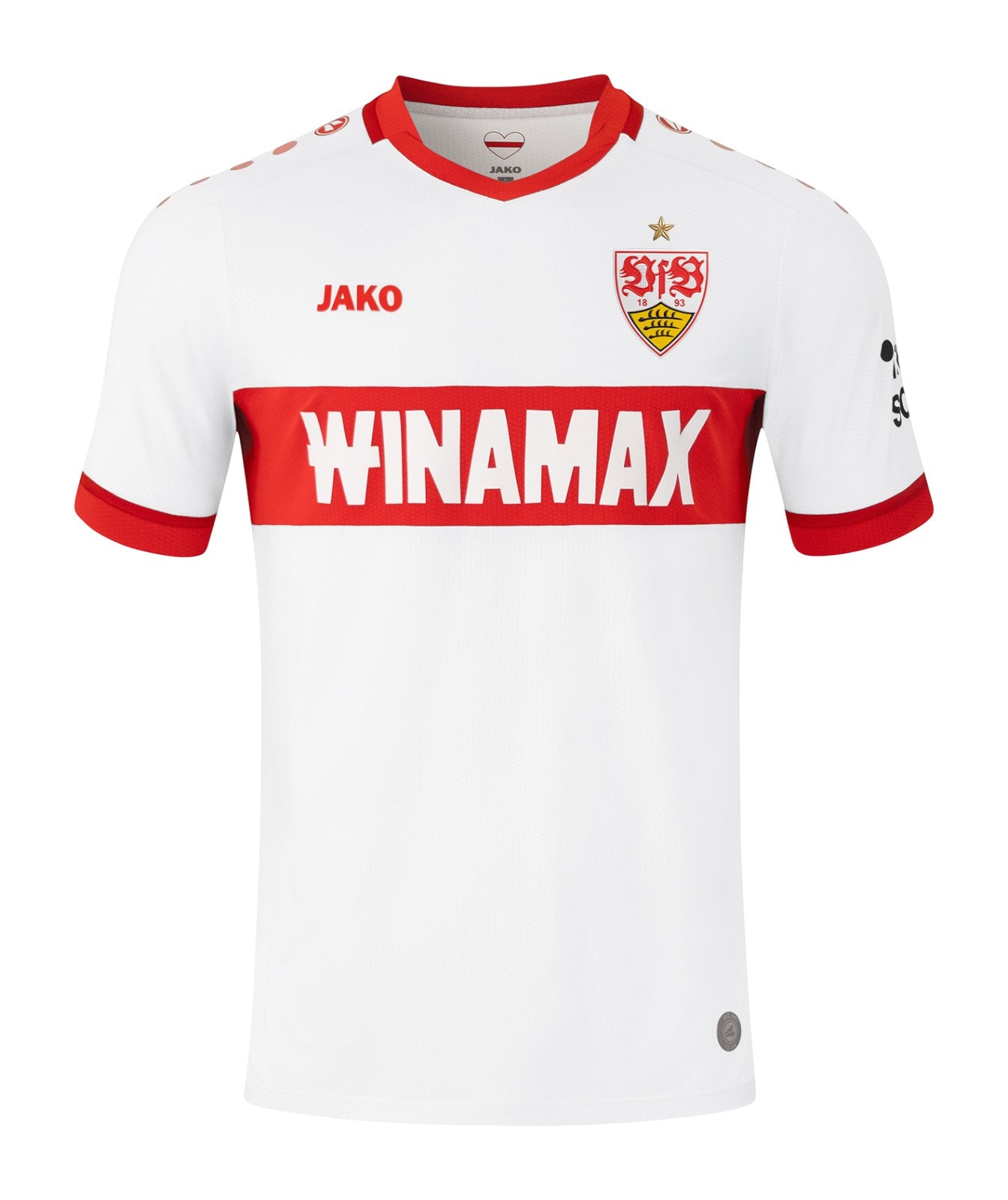 Camisola Principal do VfB Stuttgart 2024/25 - Homem